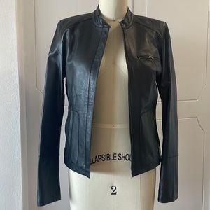 New Frontier Black REAL Leather Jacket